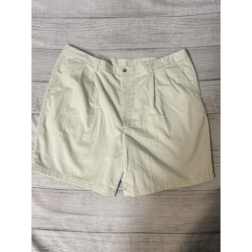 Men's Oak Hill Shorts Khaki - Size 46 Lightweight